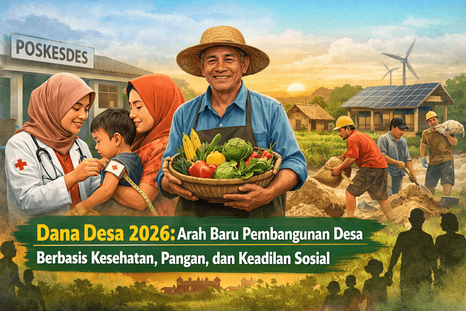 Dana Desa 2026: Arah Baru Pembangunan Desa Berbasis Kesehatan, Pangan, dan Keadilan Sosial
