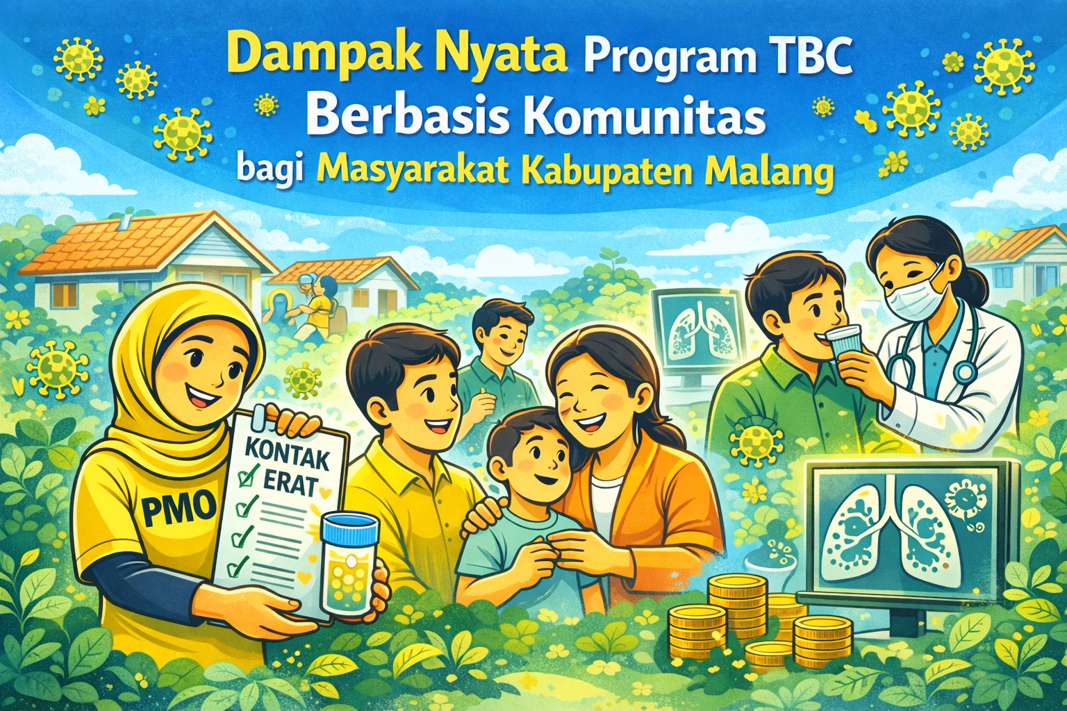 Dampak Nyata Program TBC Berbasis Komunitas bagi Masyarakat Kabupaten Malang