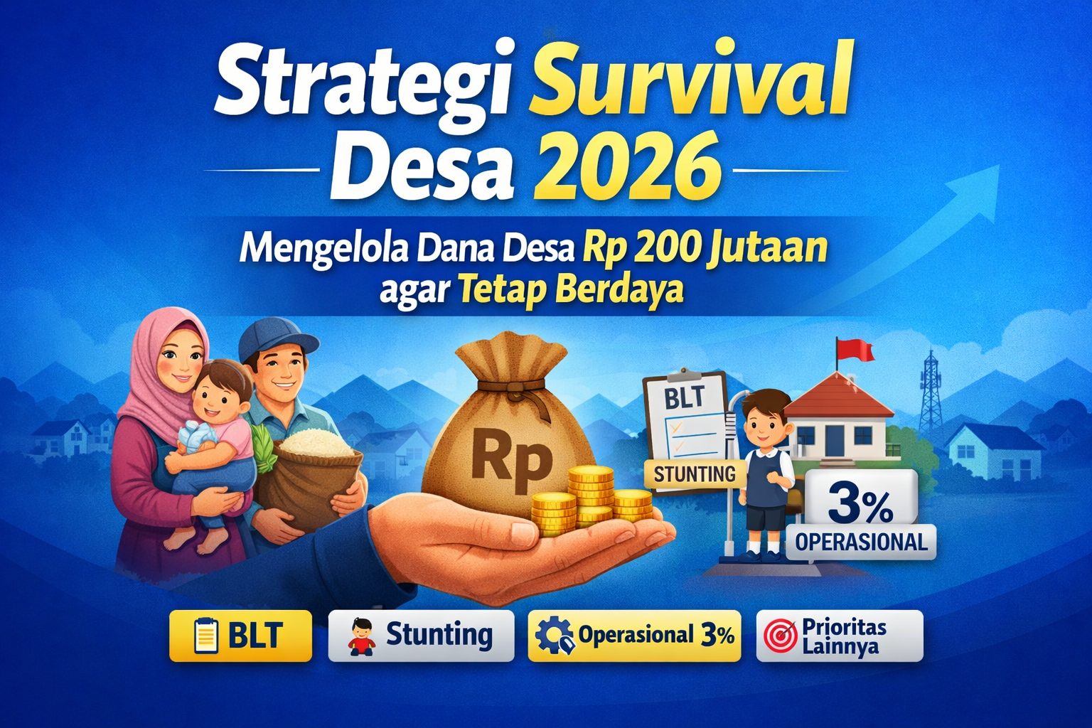 Strategi Survival Desa 2026: Mengelola Dana Desa Rp200 Jutaan agar Tetap Berdaya